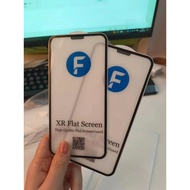 Anti-Fingerprint Screen Protector iPhone XR Flat, iPhone XR Flat Screen 9D 9H Tempered Glass, XR to 13 14Pro Flat Screen