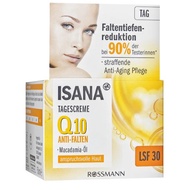 Kem ngày săn chắc da chống lão hóa ISANA Q10 Anti-Falten SPF30 (50ml)