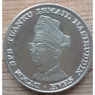 1969 10TH ANNIVERSARY OF BNM 1 RINGGIT COIN.