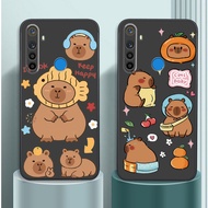 REALME C3 / 5 / REALME 5I / REALME Q / REALME 5 Pro / REALME C3 case printed with capy bara hot tren