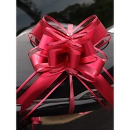Large Bow Metal Latte Wedding Car Door Handle Decoration Hand-Layered Ribbon Wedding Festive Supplies Collection