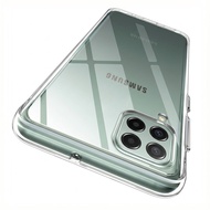 For Samsung Galaxy F22 6.4 inch SM-E225F Soft Transparent Silicone Flexible Shockproof TPU Cover Ski