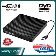 USB 3.0 External DVD Drive Portable Ultra DVD CD RW Writer Burner Player Optical DVD Drive RW ROM Pl