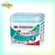 3M 薄荷木糖醇細滑牙線棒 (156支/盒裝) -(0068060265043) -平行進口商品
