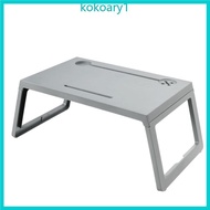 KOKO Laptop Bed Table Foldable Laptop Desk Stand Breakfast Tray Multifunction Tablet