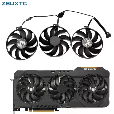 Graphics card fan CF9010U12D PLD09210S12H DC12V for ASUS TUF RTX 3060 3060 TI 3070 3080 3080Ti RTX30