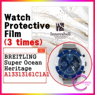 Protection Films for BREITLING Super Ocean Heritage  (3 times) A13313161C1A1 / Scratch & Contaminati