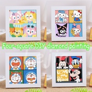 Diamond Painting Square/Diamond Painting Kids Diamond Painting Diy Doraemon Diamond Painting/Crayon 