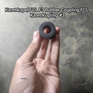 Karet kopel FCL F3 Rubber Coupling FCL Karet Kopling #3