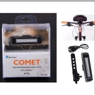 COMET RECHARGEABLE BACK LIGHT bicycle light