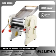 MESIN GILINGAN MIE PASTA PASTEL LISTRIK NOODLE MAKER WILLMAN DHH-180 - MiniStore5