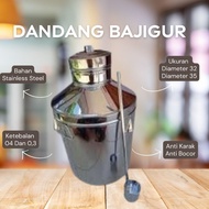DANDANG BAJIGUR/DANDANG SUSU JAHE/DANDANG BANDREK/DANDANG WEDANG JAHE STAINLESS STEEL