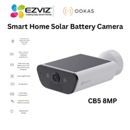 Ezviz CB5 4K 8MP Built-in Solar Panel Battery Powered Two Way Talk Color Night Vision Smart Home Sol