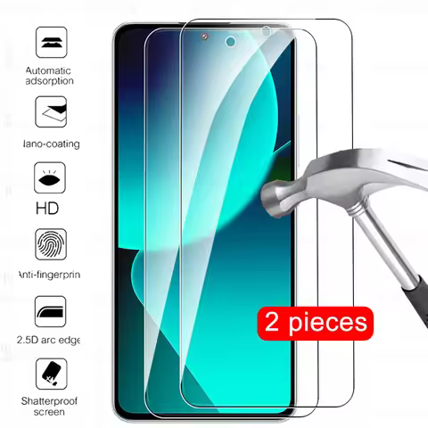 2 Pcs For Xiaomi 13T 13 T Pro Tempered Glass For Xiaomi 13TPro Mi 13T Pro Xiaomi13T Xiaomi13TPro 5G 
