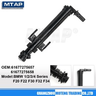 Headlight Nozzle For BMW 1/2/3/4 Series F20 F22 F30 F32 F34 F35 Front Headlight Washer Water Sprayer