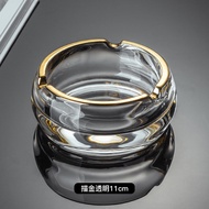 Ashtray Crystal Glass Luxury Large Size Cigar Ashtray Living Room Office Decorative Accessories Euro