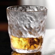 PING - 冰川紋玻璃杯 水杯（矮款透明+泡沫盒）#N65_016_770