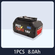 18V 8Ah 12Ah Procore Replacement Battery For Bosch 18V Cordless Tools BAT609 BAT618 GBA18V80 21700 H