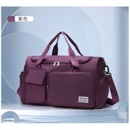 DUFFLE BAG GYM WATERPROOF TRAVEL BAG FOR WOMEN LARGE SIZE - PURPLE LATEST TRENDY ELEGANT G7S2
