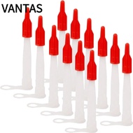 VANTAS 10/20Pcs Caulk Cap, Tube with Cover Soft and Hard Caulking Nozzle Extension, Accurate Plastic