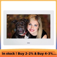 7 Inch HD Digital Photo Frame Digital Photo Frame 800x480 LED Smart Electronic Photo Album with Remo