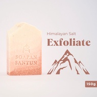 Himalayan Salt Handmade Soap - Exfoliating - Soapan Santun