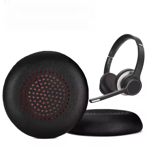 Lightweight Ear Pads Headphone Replacement Cushion Earpads Compatible With Poly Voyager 4310 UC 4320
