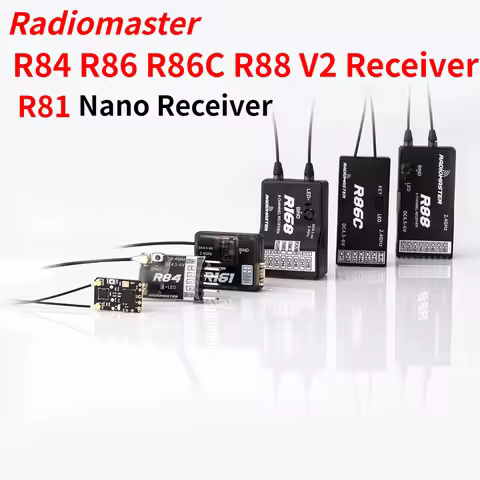 Hot Radiomaster R84 R86 R86C R88 V2 Compatible 2.4GHz Over 1KM SBUS Nano Receiver Compatible FrSky D