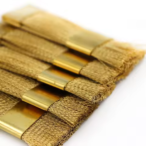 1pc Dental Copper Brush For Clean Burs Dental Whitening Instrument Material for Dentist Clinic