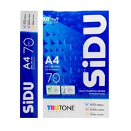 Hvs Sidu A4 F4 Paper 70 grams 1 Ream A4 F4 Photocopy Print Paper Sidu 70gr 1 ream A4 Paper 70gsm 1 B