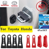 Upgraded 4pcs Car Door Shock-Absorbing Shock Proof Pads Lock Sound Damper Buffer Anti-shock For Hond