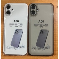 Samsung A06 4G/5G Case Latest Original Space Case Clear Silicone Handphone Protector