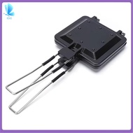 Versatile Non-Stick Sandwich Maker Aluminum Alloy Breakfast Baking Pan with Waffle Pancake Barbecue 