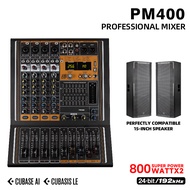 PM400/PM600/PM800 มิกเซอร์แอมพลิฟายเออร์ระดับมืออาชีพ การ์ดเสียง USB เอฟเฟกต์ DSP ในตัว มิกเซอร์บันท