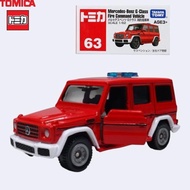 Tomica Regular 63 MERCEDES-BENZ G-CLASS Fire Command Vehicle Diecast Toy
