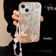 Cute Chain Casing Realme 12 11 8i 8 7 6i 6 5S 5i 5 4G C3 C2 C1 2 Pro A1K Narzo 50 20A 10A 20 10 30 O