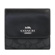 Coach tri-Fold Wallet Signature Mini Wallet Ladies