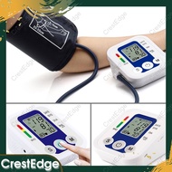 CrestEdge Original Digital Blood Pressure Monitor Rechargeable Arm Type Accurate Meter Large