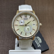 Orient RA-AK0004A10B Classic Mechanical White Leather Ladies' Watch RA-AK0004A