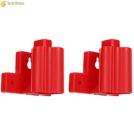 LONTIME 6 Packs Power Tool Hanger, With 18 Screws ABS Plastic Tool Holder Mount, Easy Use Red For Mi