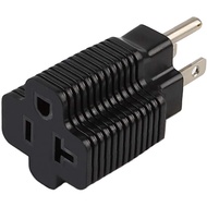 Nema 15 Amp to 20 Amp Plug Adapter ETL Listed NEMA 5-15P to 5-15/20R (Comb 20Amp T Blade) 15 Amp Hou