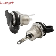 MERY DC Jack Adapter, 5.5 x 2.1mm Metal DC Power Female Socket Jack, DC Power Jack Socket Durable DC