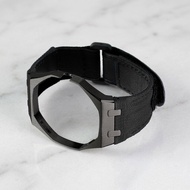 GEEKTHINK | For Swatch Royal Pop Case Luxury Modification Kit Nylon strap Stainless Steel Case 3 o c