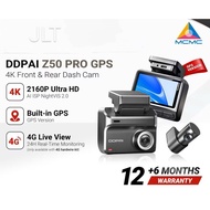 [GPS VERSION] DDPAI Z50 Pro 4K GPS Front & Rear Super Capacitor Dash Cam with 4G Connectivity & ADAS