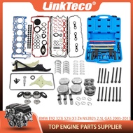 Head Gasket Set Timing Chain Tool Kit Piston For BMW E60 E61 E83 E85 E91 E92 323i 323Xi 325Xi 523i X