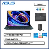 Asus ZenBook Duo 14 UX482E-AKA264TS 14'' FHD Touch Laptop Celestial Blue ( I5-1135G7, 8GB, 512GB SSD, Intel, W10, HS )