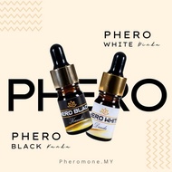 PERFUME PATI ORIGINAL PHERO BLACK & PHERO WHITE PHERO SCENT PERFUME / PHEROMONE - READYSTOCK