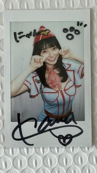 日本女優瀨户環奈簽名拍立得照片