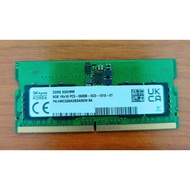 🔥SK Hynix DDR5 SODIMM 8GB RAM Memory 5600MHz (Pull out from new laptop)🔥