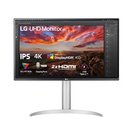 LG UHD Computer Monitor 27'' IPS VESA DisplayHDRTM 400 USB Type-CTM Flexible Stand 27UP850-W